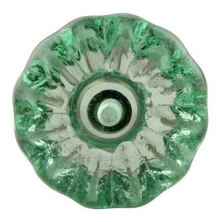 Mint Paneled Sides Glass Cabinet Knob Online